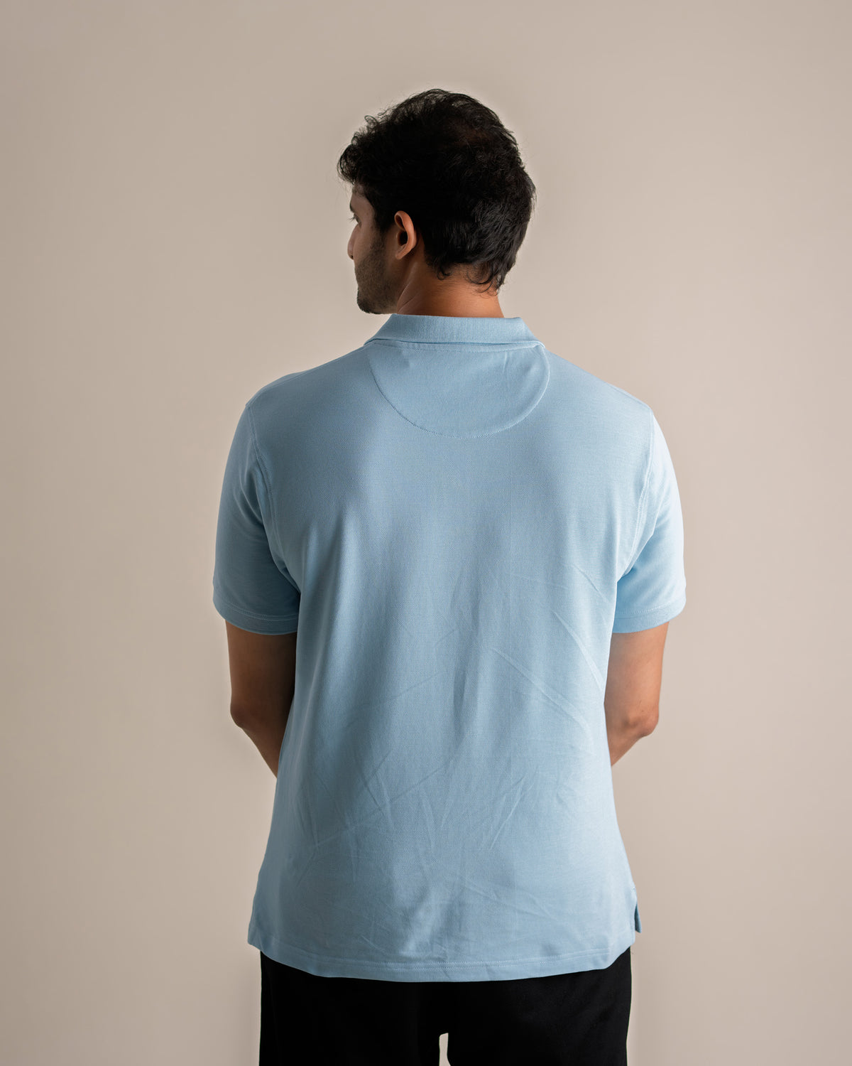 The Airy Blue Polo